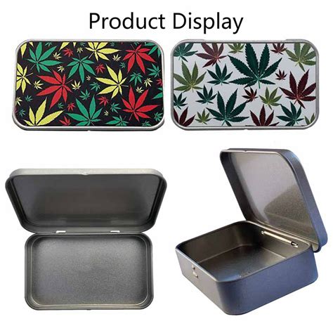 metal box with holes marijuana|stash box with lids.